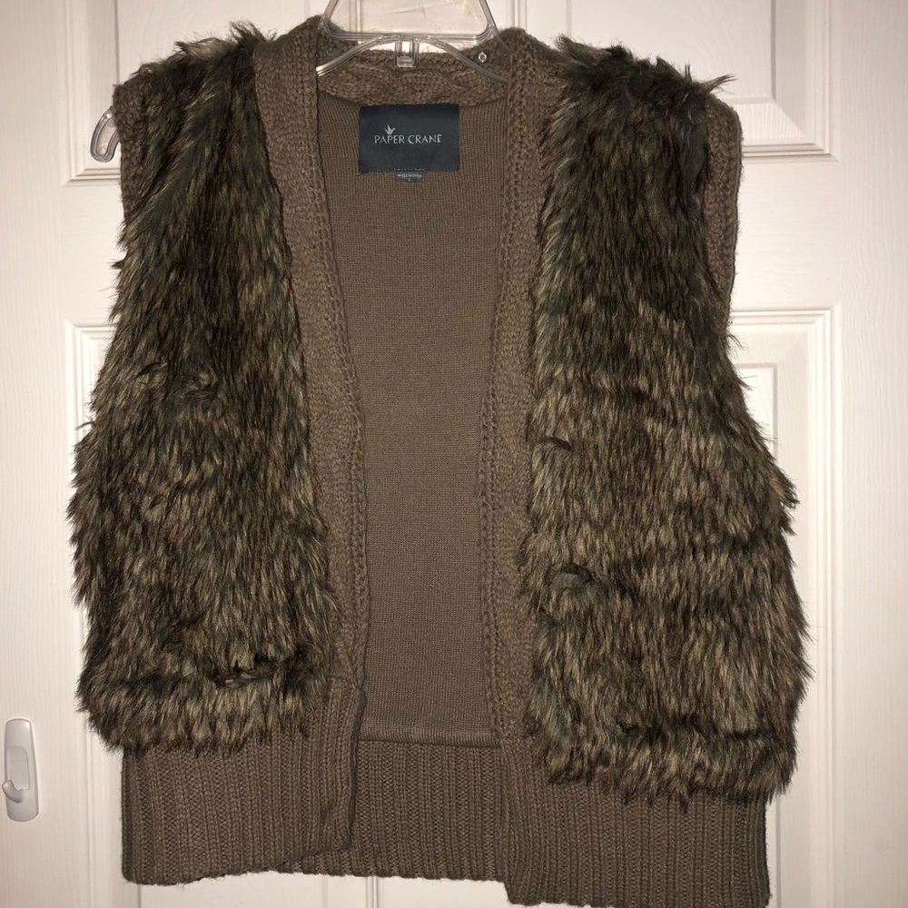 Faux Fur Vest